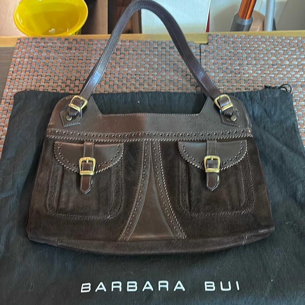 Gently used Barbara Bui satchel bag in excellent condition